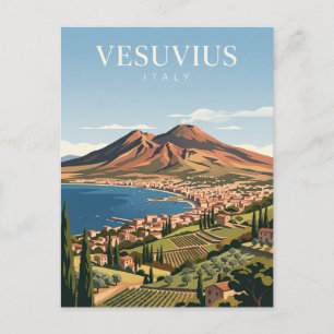 Postal Monte Vesubio Italia