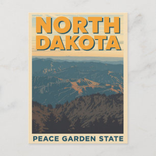 Postal Monte Vista de Dakota del Norte