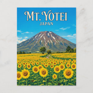 Postal Monte Yotei Japón