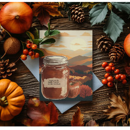 Postal Montebello, Virginia Apple Butter personalizable