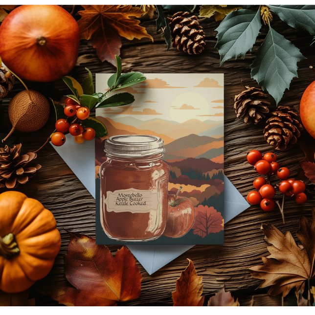 Postal Montebello, Virginia Apple Butter personalizable (Subido por el creador)
