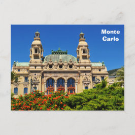 Postal Montecarlo de Mónaco