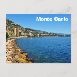Postal Montecarlo de Mónaco