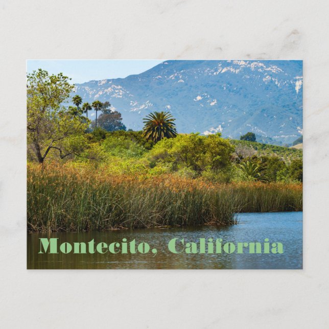 Postal Montecito, California (Anverso)