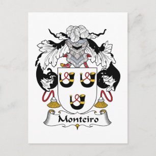Postal Monteiro Family Crest