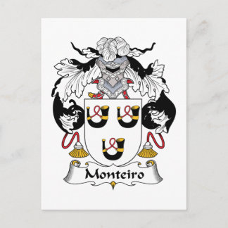 Postal Monteiro Family Crest