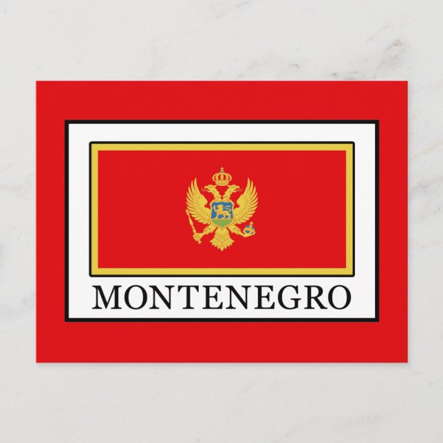 Postal Montenegro (Anverso)