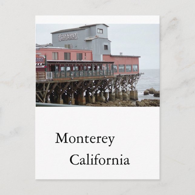 Postal Monterey (Anverso)