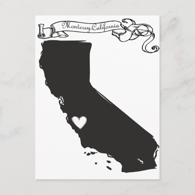 Postal Monterey (Anverso)