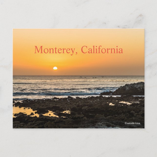 Postal Monterey, California (Anverso)