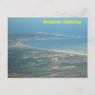 Postal Monterey, California Aerial View Postcard
