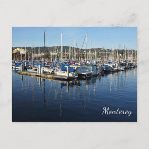 Postal Monterey Marina, Monterey, California Postcard