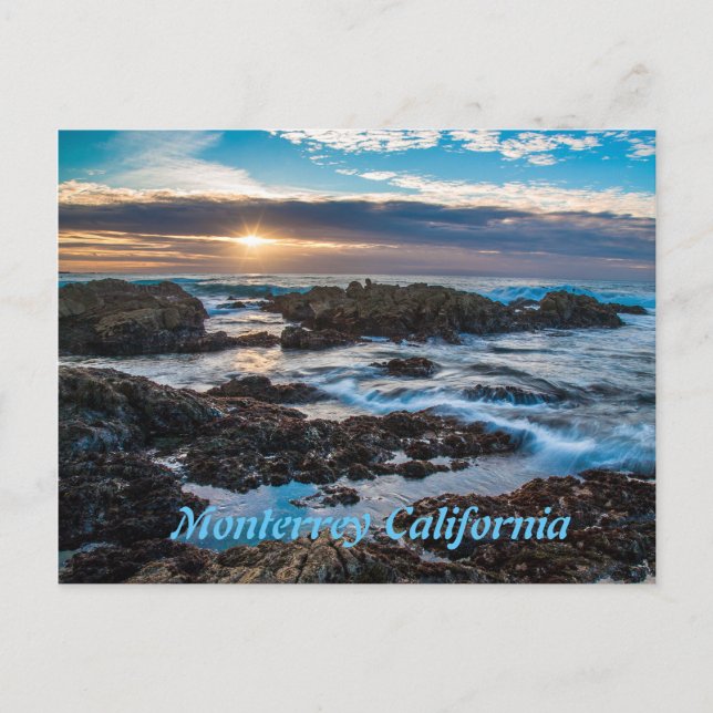 Postal Monterrey California (Anverso)