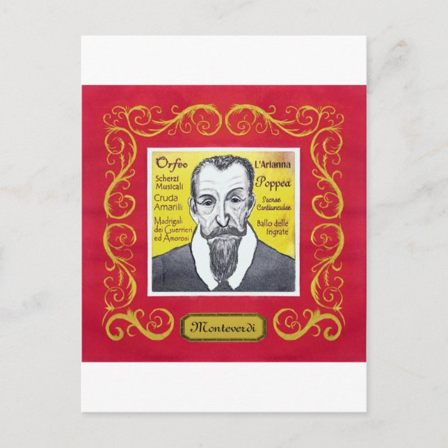 Postal Monteverdi (Anverso)