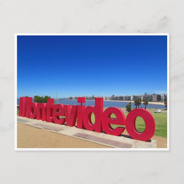 Postal montevideo brillante (Anverso)