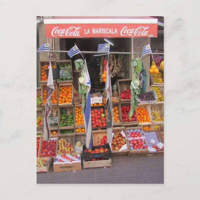 Postal montevideo mariscala (Anverso)