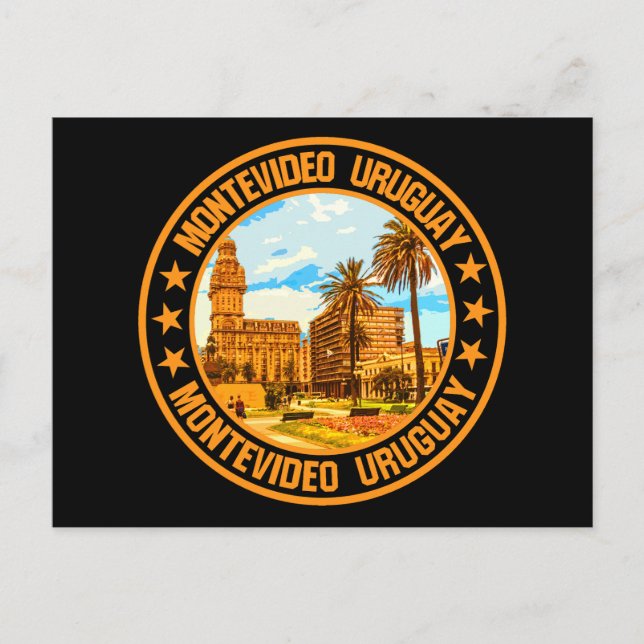 Postal Montevideo Uruguay (Anverso)