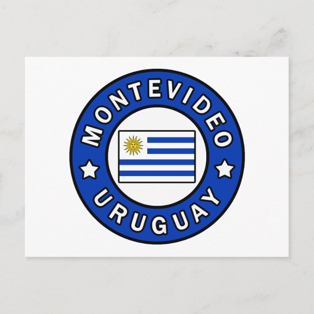 Postal Montevideo Uruguay (Anverso)