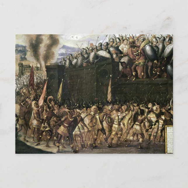 Postal Montezuma (Anverso)