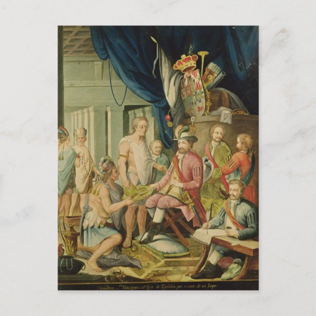 Postal Montezuma (Anverso)