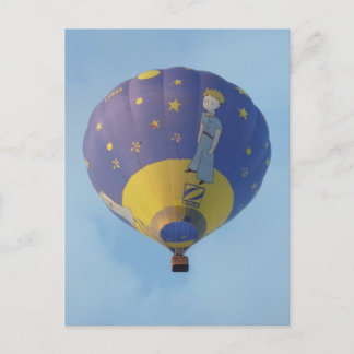 Postal Montgolfiere - Globo de aire caliente - Petit Prin