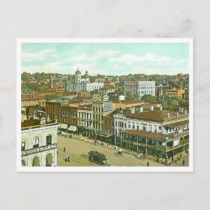 Postal Montgomery aéreo vintage, Alabama