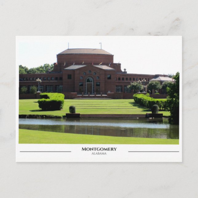 Postal Montgomery Alabama (Anverso)