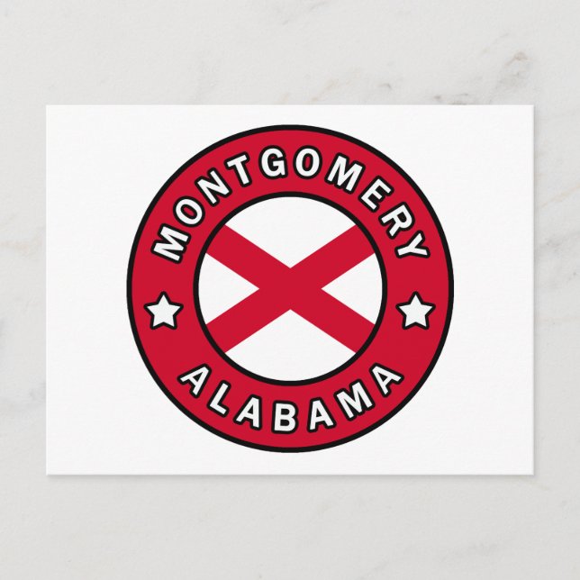 Postal Montgomery Alabama (Anverso)