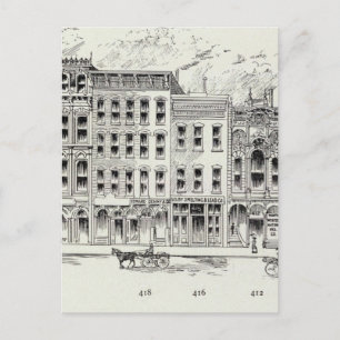 Postal Montgomery East side California y Sacramento