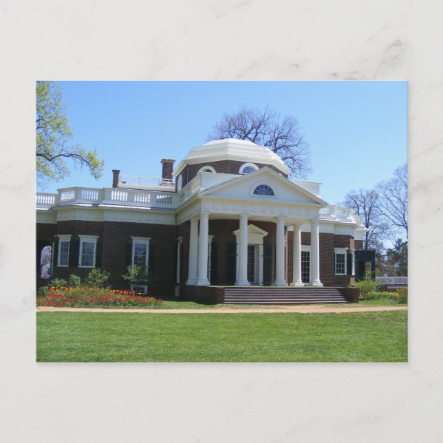 Postal monticello (Anverso)