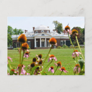 Postal Monticello de Thomas Jefferson