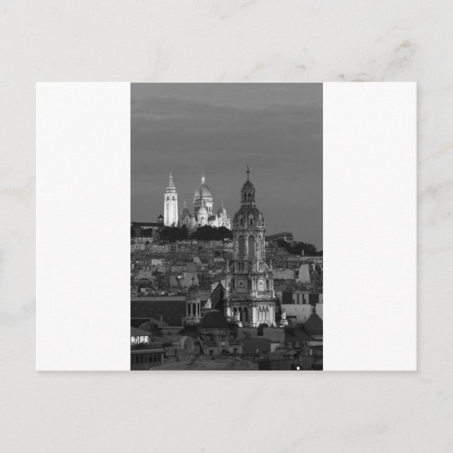 Postal Montmartre (Anverso)