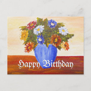 Postal Montón de flores