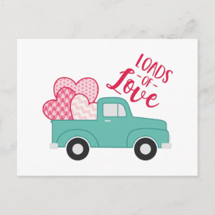 Postal Montones de amor