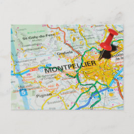 Postal Montpellier, Francia