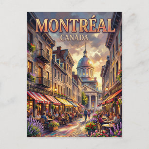 Postal Montreal Canadá