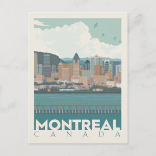 Postal Montreal, Canadá   Skyline