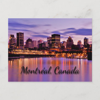 Postal Montreal Cityscape