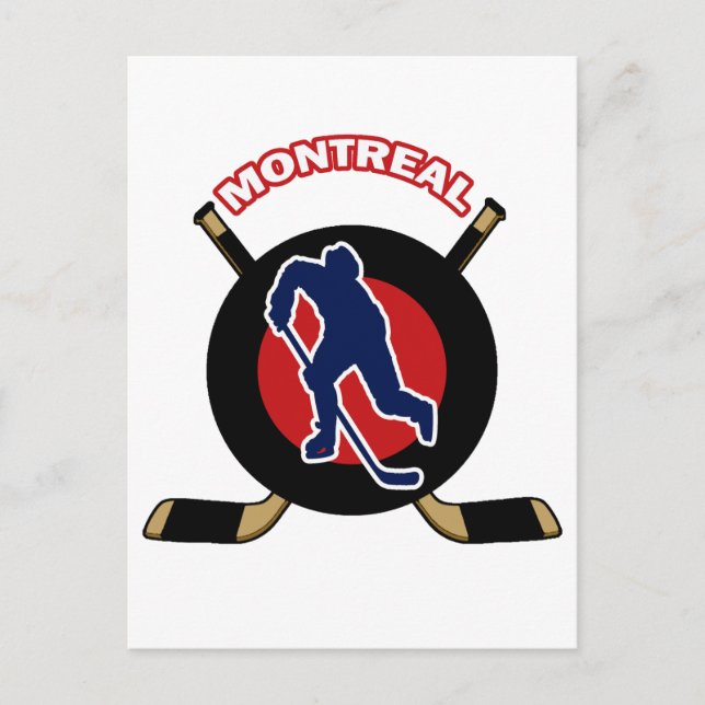 POSTAL MONTREAL HOCKEY (Anverso)