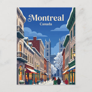 Postal Montreal, Quebec Canadá