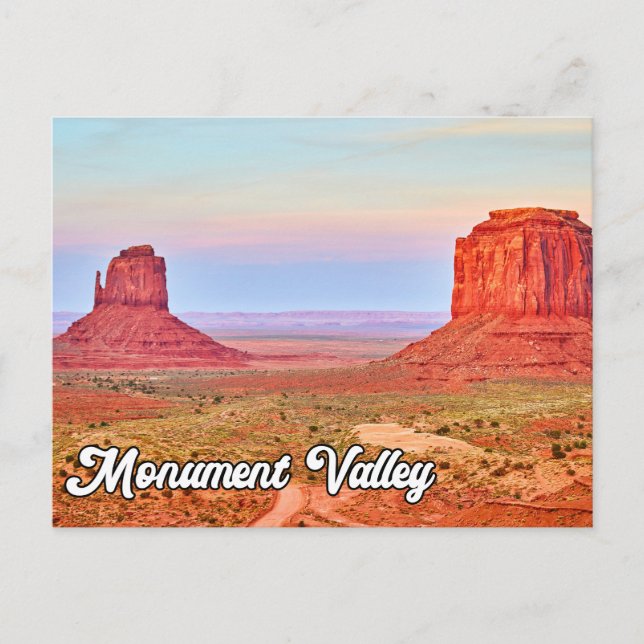 Postal Monument Valley, Arizona, Estados Unidos (Anverso)
