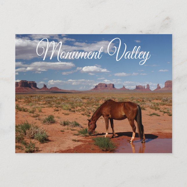 Postal Monument Valley Navajo Tribal Park Utah USA (Anverso)