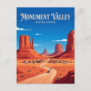 Postal Monument Valley Scenic Drive Arizona