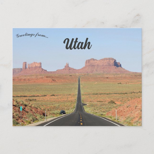 Postal Monument Valley Utah (Anverso)