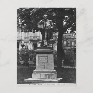 Postal Monumento a Héctor Berlioz