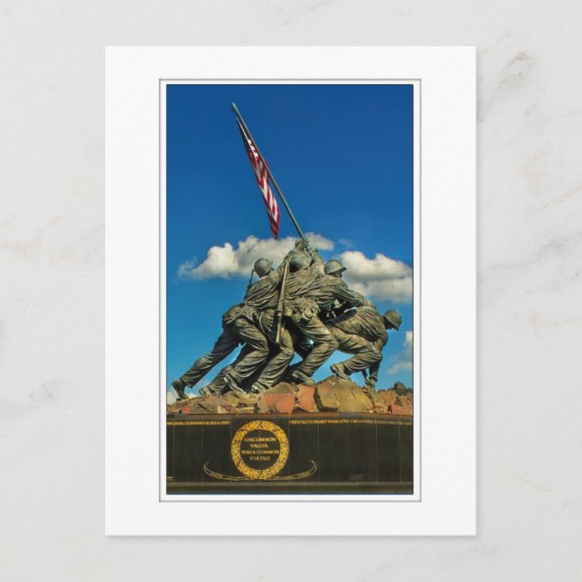 Postal Monumento a Iwo Jima (Anverso)