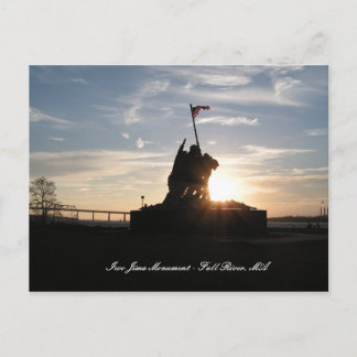 Postal Monumento a Iwo Jima - Río Caído, MAMÁES