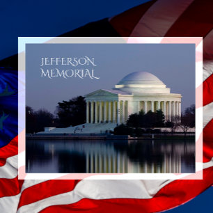 Postal Monumento a Jefferson Celebra 250 años