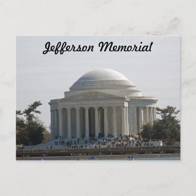 Postal Monumento a Jefferson Washington DC 2001 (Anverso)