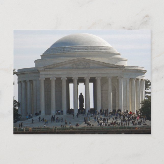 Postal Monumento a Jefferson Washington DC 2002 (Anverso)